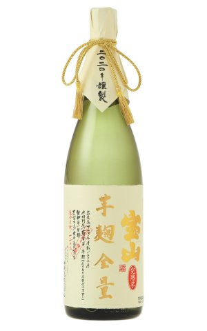 画像1: [芋焼酎]　宝山　完熟　芋麹全量　25度　1.8L　[金箔字白化粧箱入]