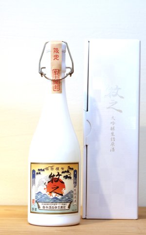 画像1: 鶴齢　牧之 大吟醸 生詰　720ml　[化粧箱入]　(冷蔵)