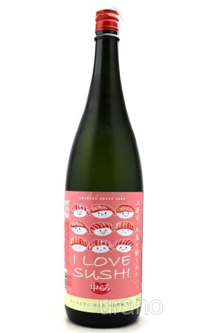 画像1: 天吹　あいらぶすし中とろ　辛口純米　氷温貯蔵酒　1.8L　（冷蔵）