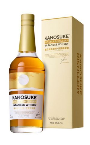 画像1: [ウイスキー]　嘉之助 DOUBLE DISTILLERY　53%　700ml　[化粧箱入]