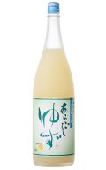 ノンアルコール　梅乃宿　あらごしゆず　1.8L　　(フタが青)