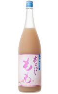 ノンアルコール　梅乃宿　あらごしもも　1.8L　　(フタが青)
