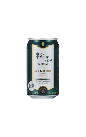 画像1: SAKURAO GIN ORIGINAL GIN&TONIC 　缶　350ml
