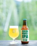 志賀高原ビール　SNOW MONKEY IPA 銀ラベルver.　330ｍl　(冷蔵)