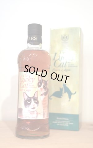 画像1: [ウイスキー]　The Lucky Cat Double Individuals Choco & Luna　43%　700ml　[緑・化粧箱入]