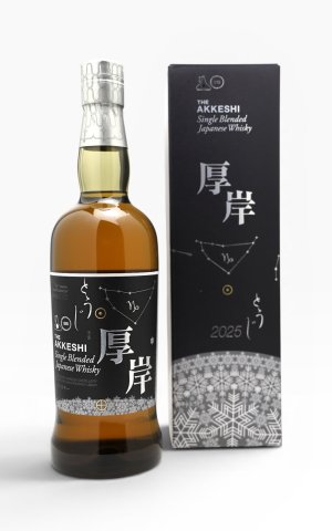 画像1: [ウイスキー]　厚岸 シングルブレンデッドジャパニーズウイスキー 冬至　48度 / 厚岸蒸溜所　 700ml　化粧箱入