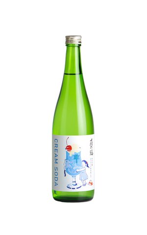 画像1: 萩の鶴「クリームソーダ」純米吟醸　美山錦　おりがらみ微活性  typeA　720ml　(冷蔵)