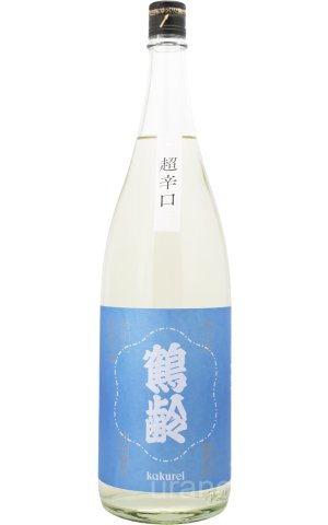 画像1: 鶴齢　純米　超辛口　露草色　1.8L