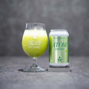 画像1: うちゅうブルーイング　ATOM KIWIFRUIT　350ml　(冷蔵)　