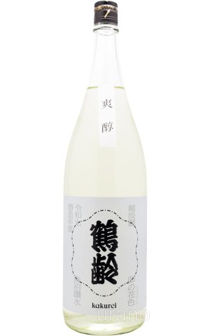 画像1: 鶴齢　卯の花色（うのはないろ）　爽醇　1.8L