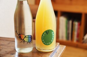 画像1: 夏セット　仙禽かぶとむし生酒 720ml  +  自然林檎酒酵母無添加ドメーヌ パーラー ナチュール シードル 750ml 　セット　(冷蔵)