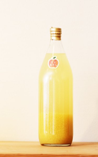 画像1: 小池の婆ちゃん手造りジュース　片桐農園産りんご ジュース　すりおろしりんご　しぼりたて　1000ml (1)