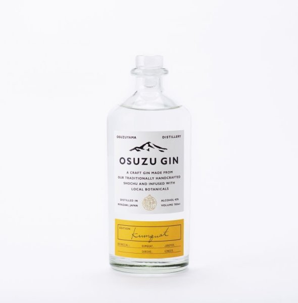 画像1: クラフトジン　尾鈴山蒸留所　OSUZU GIN Kumquat（金柑）　700ml　[化粧箱入] (1)