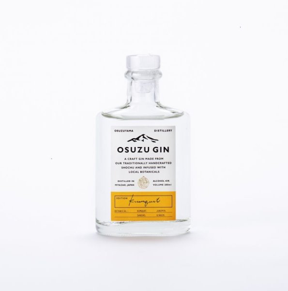 画像1: クラフトジン　尾鈴山蒸留所　OSUZU GIN Kumquat（金柑）　200ml　[化粧箱入] (1)