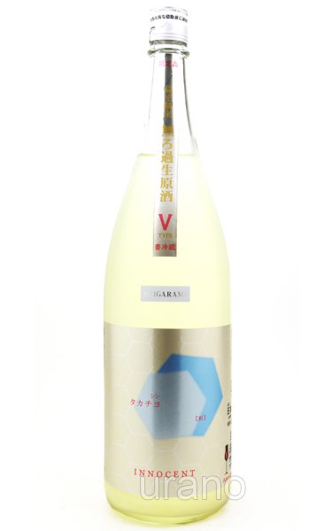 画像1: [氷温BYR6]　シンタカチヨ　 V-TYPE　origarami　無濾過生原酒　1.8L （冷蔵） (1)
