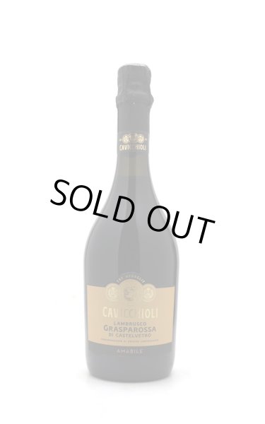 画像1: [赤ワイン /微発泡やや甘]　	カビッキオーリ　ランブルスコ　ロッソ　グラスパロッサ　アマービレ　750ml　/イタリア　iida-V2519 (1)