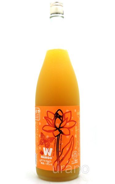 画像1: フルフルーティー ダブルマンゴー梅酒　/山の壽酒造　1.8L　 (1)