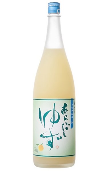 画像1: ノンアルコール 梅乃宿 あらごしゆず 1.8L  (フタが青) (1)