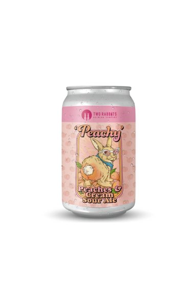画像1: TWO RABBITS Brewing　Peachy　360ml　(冷蔵) (1)