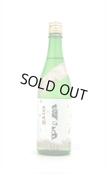 画像1: 亀の海　細雪ささめゆき　純米吟醸　直汲み無ろ過生原酒　720ml　(冷蔵) (1)