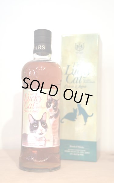 画像1: [ウイスキー]　The Lucky Cat Double Individuals Choco & Luna　43%　700ml　[緑・化粧箱入] (1)