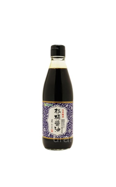 画像1: 丸島醤油　 天然醸造　杉桶醤油　360ml (1)