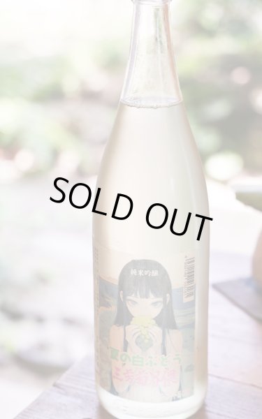 画像1: 三芳菊　夏の白ぶどう　純米吟醸　生原酒　1.8L （冷蔵） (1)