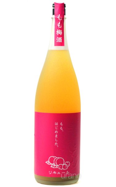 画像1: もも梅酒 もも、はじめました 1.8L (1)