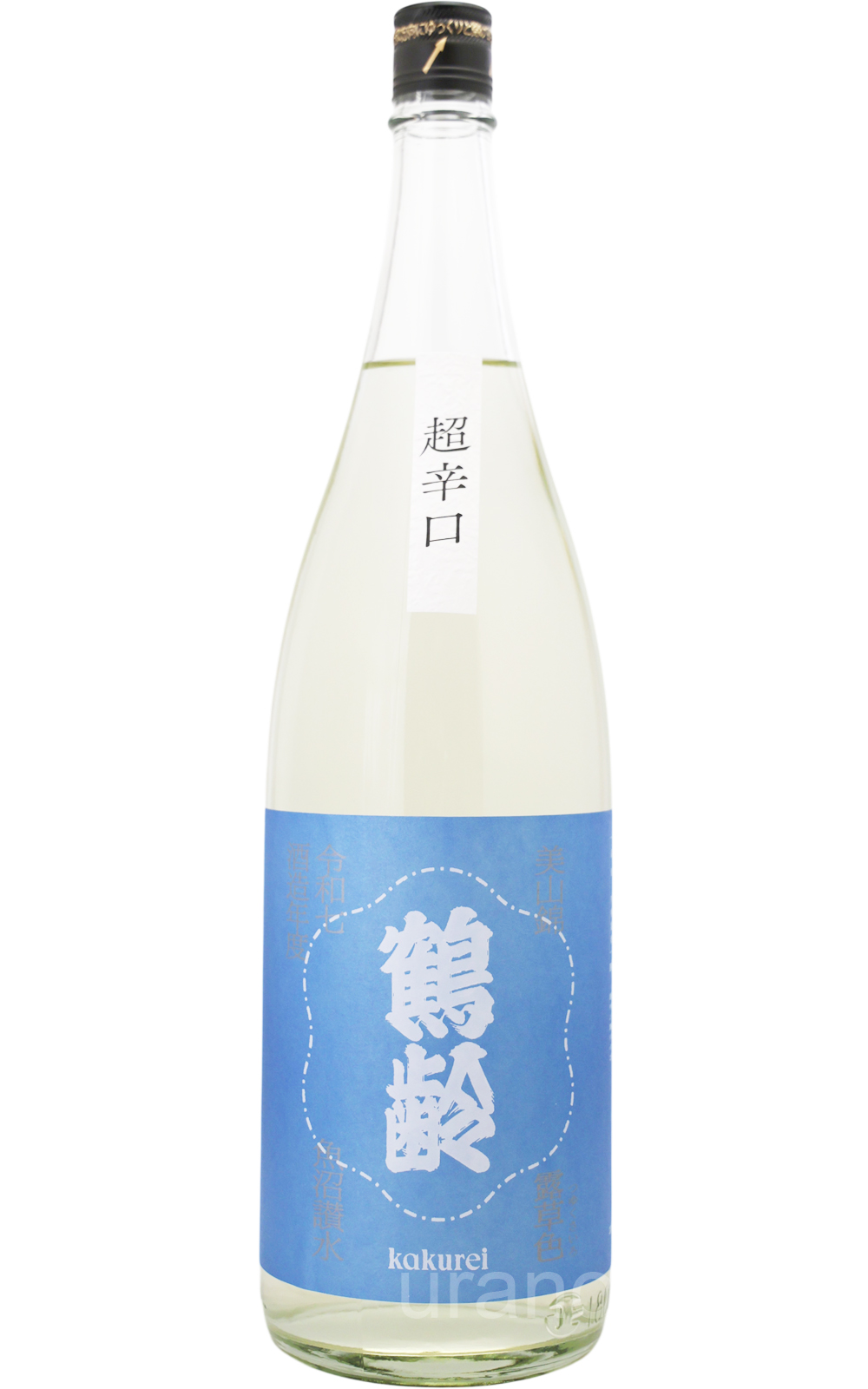 鶴齢 純米 超辛口 露草色 1.8L -正規取扱店- 旨酒専門店うらの